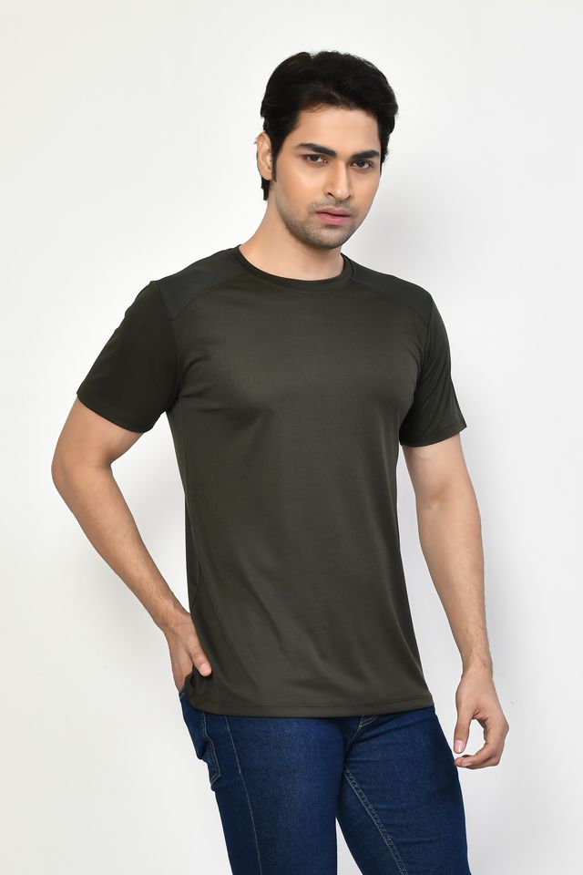 Casual Regular Fit Cotton Round Neck Half Sleeve T-shirt