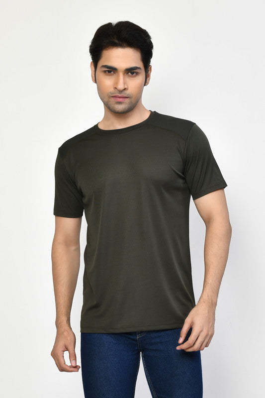 Casual Regular Fit Cotton Round Neck Half Sleeve T-shirt