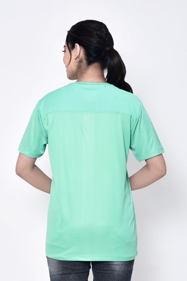 Casual Regular Fit Cotton Round Neck Half Sleeve T-shirt for Women