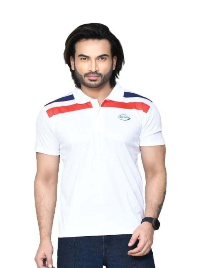 Regular Fit Pure Cotton Solid T-shirts Combo with Collar Neck and Half Sleeves I Unisex Polo Tshirts For Everyday wear