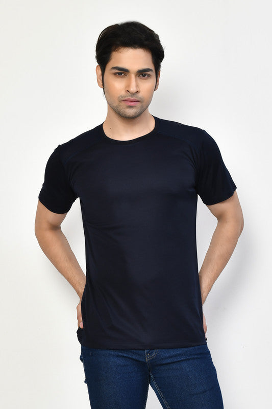 Roy's Casual Regular Fit Cotton Round Neck Half Sleeve T-shirt for Men