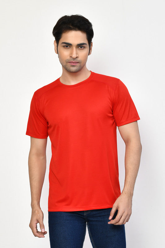 Roy's Casual Regular Fit Cotton Round Neck Half Sleeve T-shirt