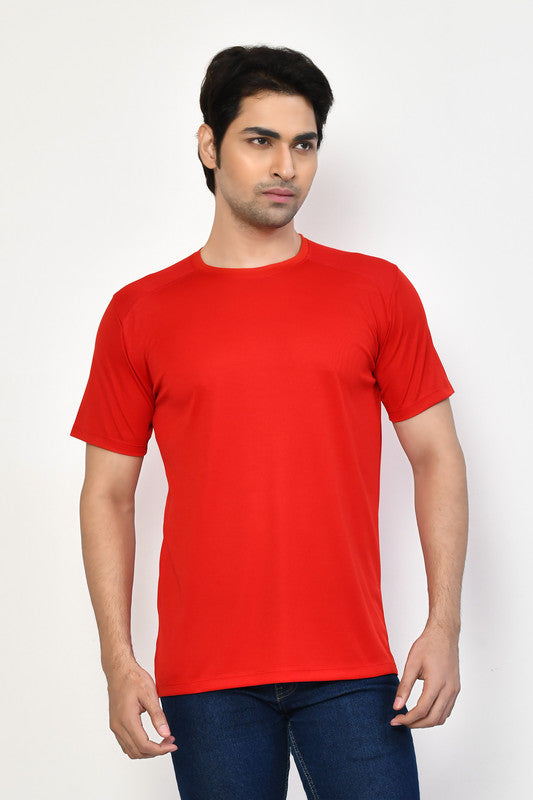 Roy's Casual Regular Fit Cotton Round Neck Half Sleeve T-shirt