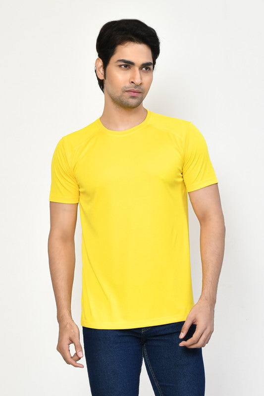 Roy's Casual Regular Fit Cotton Round Neck Half Sleeve T-shirt