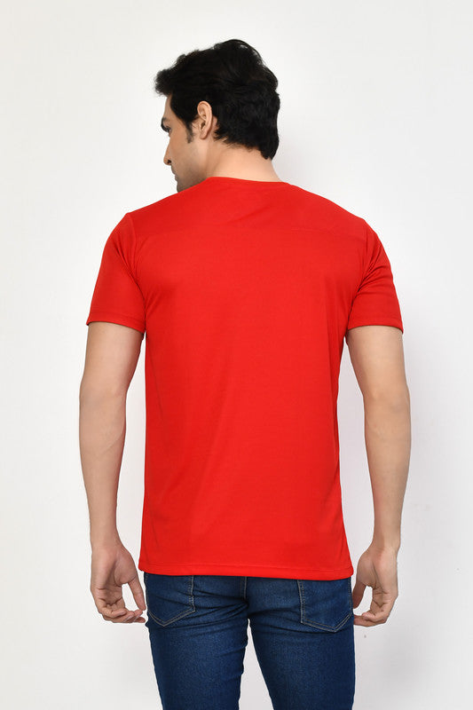 Roy's Casual Regular Fit Cotton Round Neck Half Sleeve T-shirt