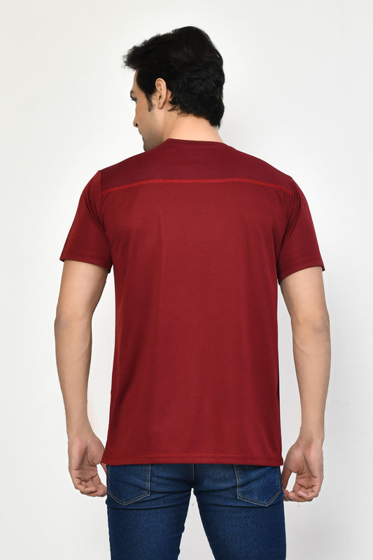 Roy's Casual Regular Fit Cotton Round Neck Half Sleeve T-shirt