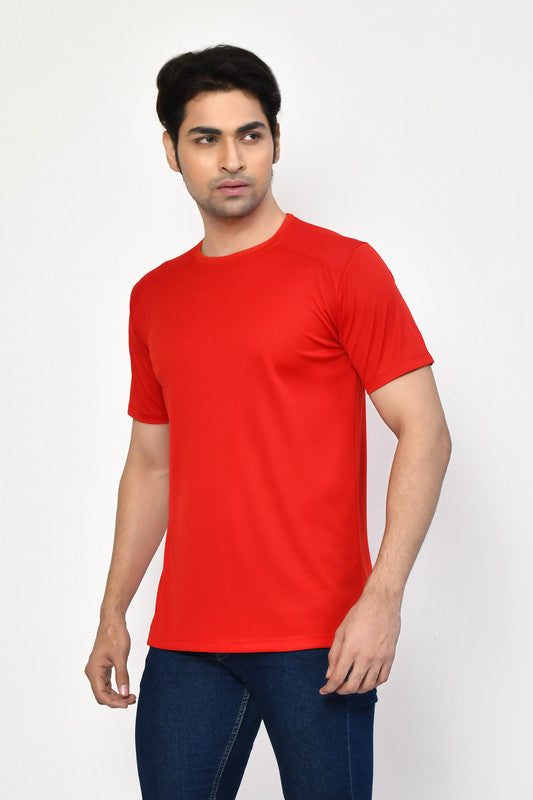 Roy's Casual Regular Fit Cotton Round Neck Half Sleeve T-shirt