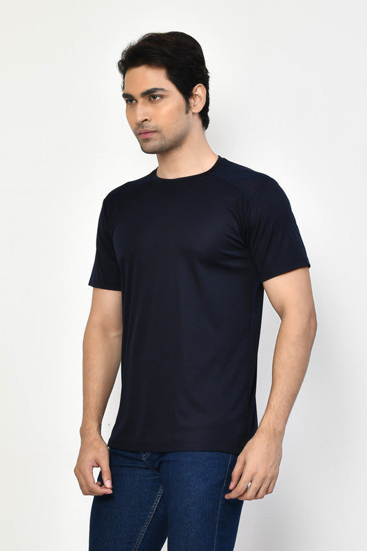 Roy's Casual Regular Fit Cotton Round Neck Half Sleeve T-shirt