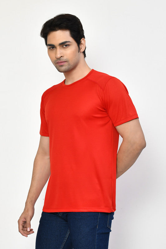 Roy's Casual Regular Fit Cotton Round Neck Half Sleeve T-shirt