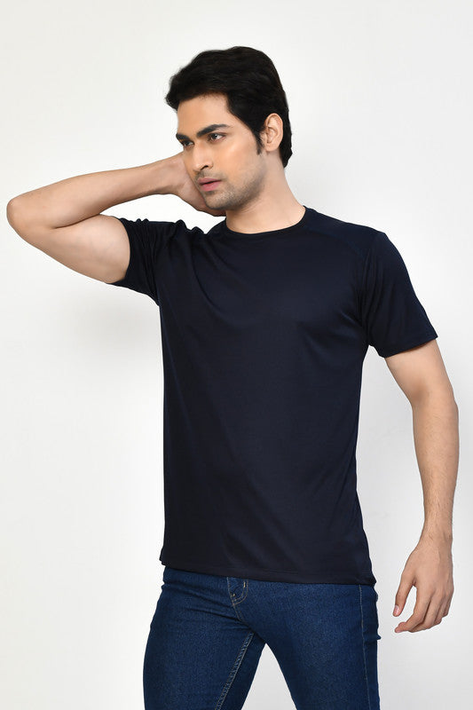 Roy's Casual Regular Fit Cotton Round Neck Half Sleeve T-shirt for Men