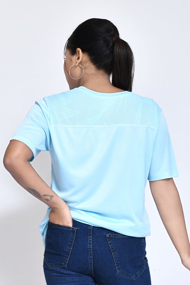 Women's Casual Regular Fit Kulty Fabric Solid Round Neck T-shirt with Half Sleeve I Comfortable and Breathable Western Outfit